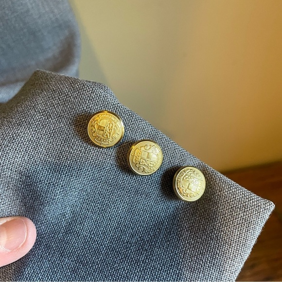 Vintage Givenchy Blazer Mens 44 Single Breasted Sport Coat Jacket - Picture 5 of 11